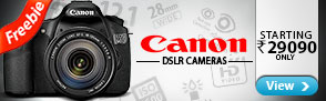 Canon DSLR Starting Rs.29090