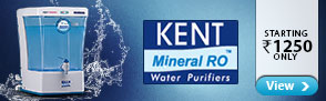 Kent RO Water Purifier @Rs1250
