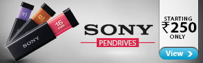 Sony Pendrives Starting Rs.250