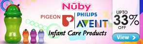 33% off Infant Care Products