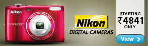 Nikon DigiCams @ Rs.4841