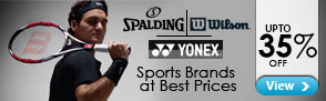 Upto 35% off on leading sports brands