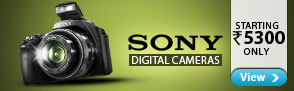 Sony - Digital Camera's from Rs.5300