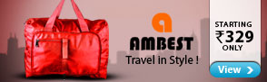 Ambest Luggage starting Rs.329 Only