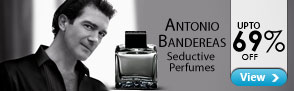 Upto 69% off perfumes from Antonio Banderas