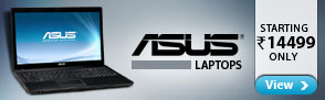 Asus Laptops Starting Rs.14499 Only