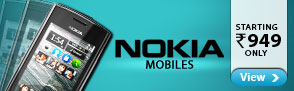 Nokia Mobiles starting Rs. 949 Only