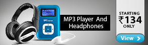 MP3 Player & Headphones From Rs. 134