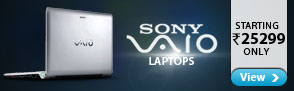 Sony Vaio From Rs. 25299