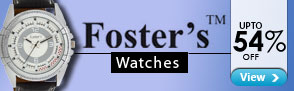 Upto 54% off on Foster's Watches