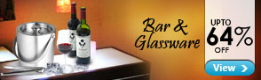 Bar & Glassware Upto 64% Off