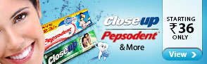 Oral Care products - Pepsodent, Close Up & more from Rs.36