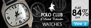 Flat 84% off PCBC Watches