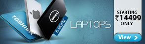 Laptops from Apple, Dell & more at Rs.14499 only