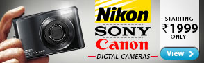 Digital Cameras from Nikon,Sony & more at Rs.1999