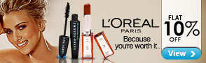 L'Oreal Products Flat 10% Off