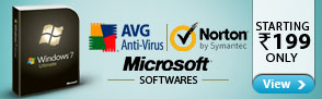 Softwares starting Rs.199 Only