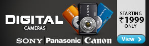 Digital Cameras starting Rs.1999 Only