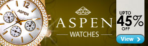 Upto 45% off Aspen Watches
