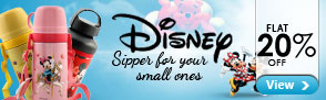 Flat 20% off sippers from Disney