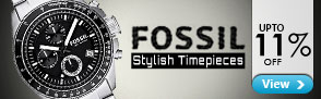 Fossil Watches - Upto 11% off