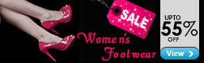 55% off Women's Footwear