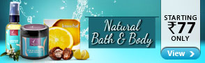 Natural Bath & Body @ Rs.77