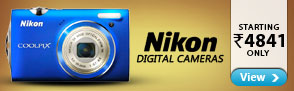 Nikon DigiCams @ Rs.4841