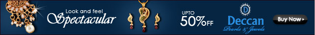 Up to 50% off Deccan Pearls & Jewels