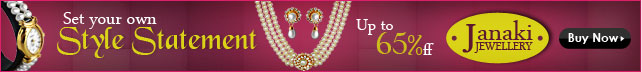 Up to 65% off - Janaki jewelry