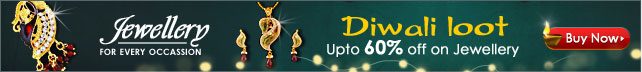 Up to 60% off - Diwali jewelry