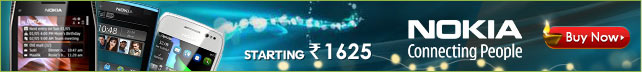 Nokia mobiles - starting Rs 1625