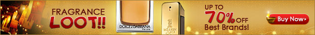 Upto 70% off on Fragrance Loot