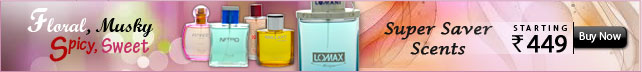 Super Saver Scents Starting at Rs.449