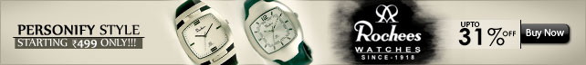 Upto 31% off Rochees Watches