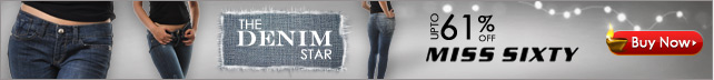 Upto 61% off on Miss Sixty Jeans