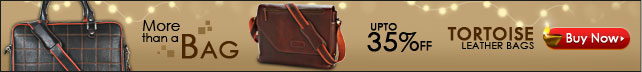 Upto 35% off Tortoise Leather Bags
