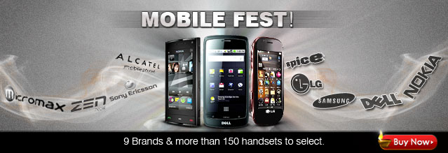 Mobile Fest! 9 Brands & 150 mobiles to choose from!