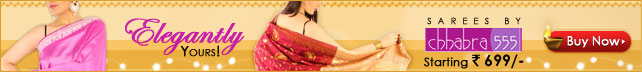 Chhabra 555 Sarees starting at Rs.699
