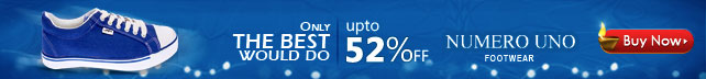 Upto 52% off Numero Uno Shoes