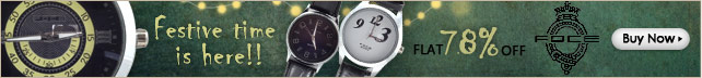 Flat 78% off - Foce watches