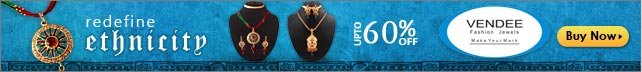 Up to 60% off Vendee fashion jewels