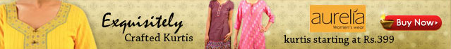 Aurelia Kurtis starting at Rs.399