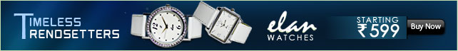 Elan watches starting at Rs.599