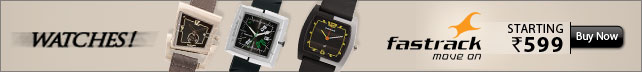 Fastrack Watches Starting at Rs.599