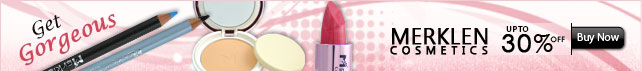 Upto 30% off Merklen Cosmetics