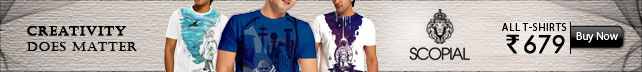 Scopial T-shirts at Rs.697
