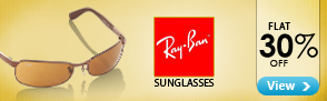 Upto 30% off Rayban Sunglasses