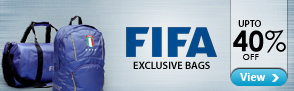 Upto 40% off FIFA Exclusive Bags