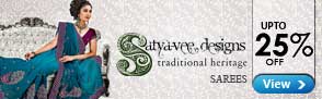 Upto 25% off Satyavee Designer Sarees